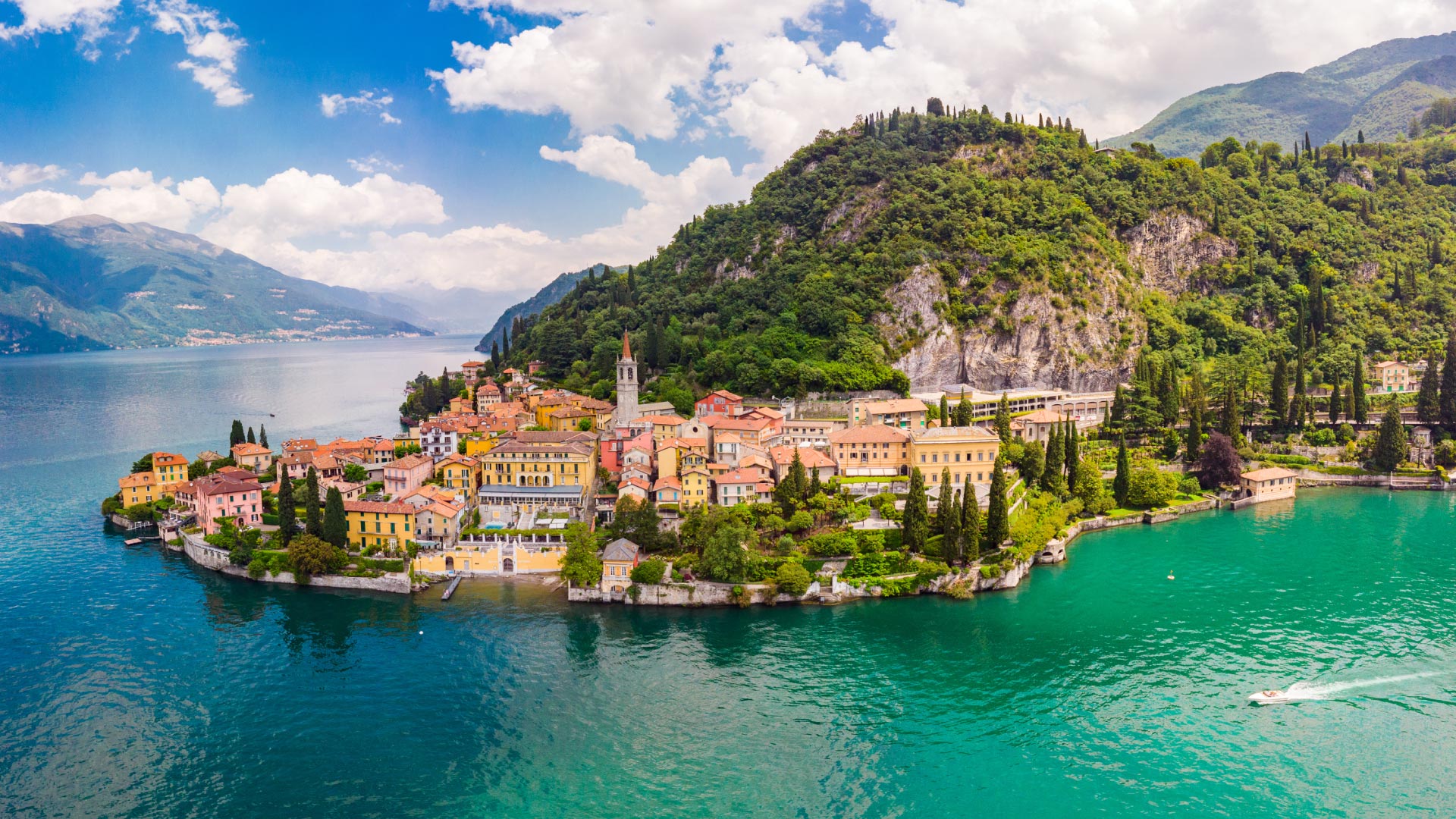 Capture the beauty of Lake Como in Italy, a captivating stop on the journey to Australia spanning 21 countries, curated for self-flying pilots. Immerse yourself in the picturesque landscapes and charming villages along the shores of this iconic Italian lake.