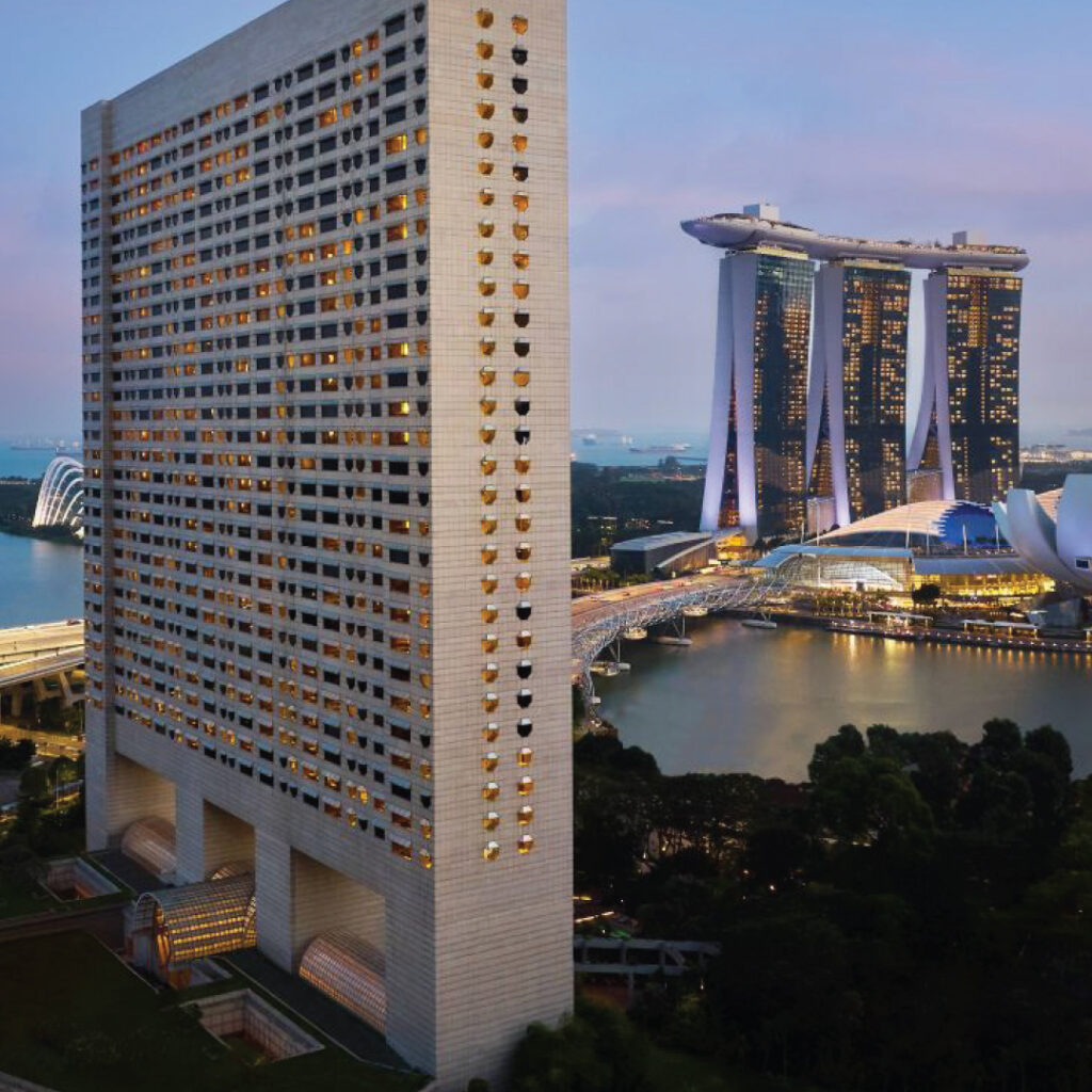 External View of the Ritz-Carlton Singapore