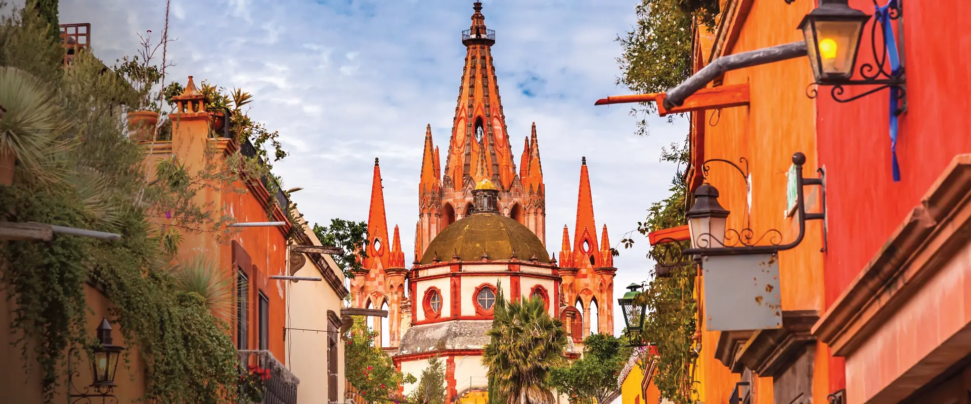 San Miguel de Allende, a charming small town hidden away in the highlands of Guanajuato.