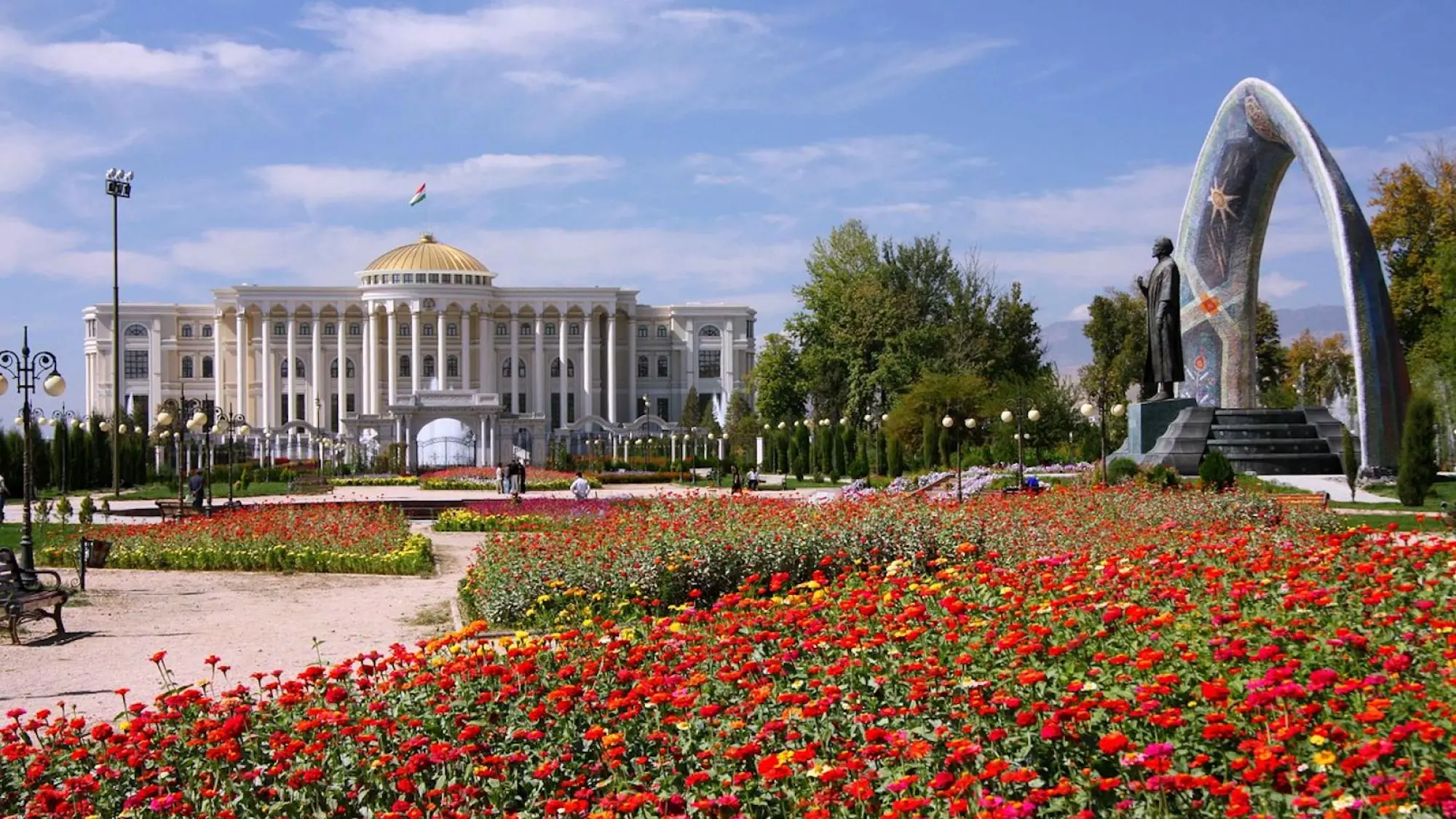 Capture the beauty of Dushanbe in Tajikistan, a captivating stop on the journey to Australia spanning 21 countries, tailored for self-flying pilots. Immerse yourself in the rich culture, stunning landscapes, and unique charm of this dynamic Central Asian city