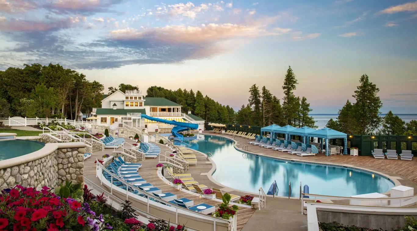 Pool at the Grand Hotel Michigan